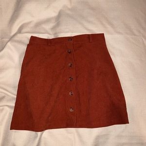💚💚Burnt orange Mini Skirt💚💚